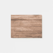 Rustic Barn Wood Brown Post-it® Notes (Voorkant)
