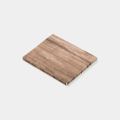 Rustic Barn Wood Brown Post-it® Notes (Schuin)