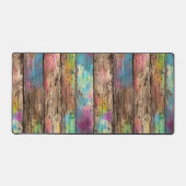 Rustic Barn Wood Bureaumat (Voorkant)
