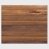 Rustic Barn Wood Cadeaupapier (Vlak)