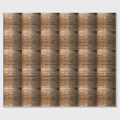 Rustic Barn Wood Cadeaupapier (Vlak)