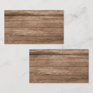 Rustic Barn Wood Visitekaartje