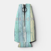 Rustic Beach Driftwood Flesjeskoeler (Achterkant)