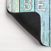 Rustic Beach Driftwood Muismat (Hoek)