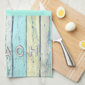 Rustic Beach Driftwood Theedoek (Quarter Fold)