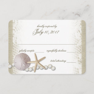 Rustic Beach Lace and Pearl Réponse