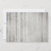 Rustic Beach Nautical Photo Graduparty Kaart (Achterkant)