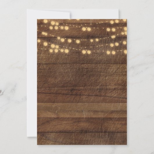 Rustic Beers and Cheers Man 30e verjaardag Kaart (Achterkant)