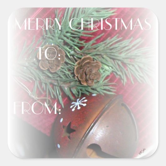 Rustic Bells Étiquette cadeau (Devant)