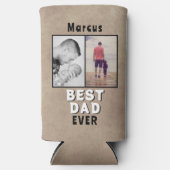 Rustic Best Dad's Day 2 Photo Collage (Voorkant)