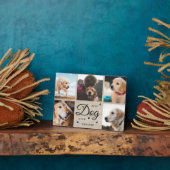 Rustic Beste Hond Ooit Herdenking Modern Fotocolla Fotoplaat (Zijkant)