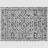 Rustic Black n White Farmhouse Tegel ontkoppeling Tissuepapier (Voorkant)