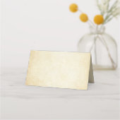  Rustic Black Vlourish Parchment Wedding (Achterkant)