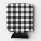 Rustic Black White Buffalo Plays Bossen personalis Blikjeskoeler (Achterkant)