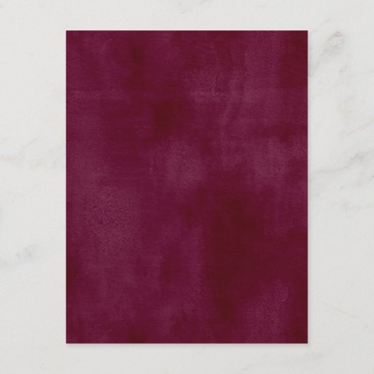 Rustic Bloom All-in-One Wedding Details Informatiekaartje (Achterkant)