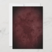 Rustic Bloom | Faire-part de Fiançailles (Dos)