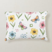 Rustic Bloom Symphony Accent Kussen (Voorkant)