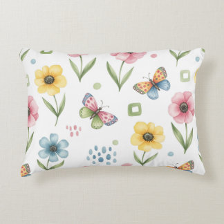 Rustic Bloom Symphony Accent Kussen