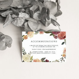 Rustic Bloom | Wedding Hotel Accommodatie Kaarten