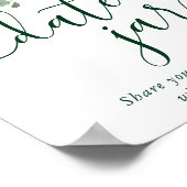 Rustic Blooms | Terracotta Marsala Date Night Vaas Poster (Hoek)