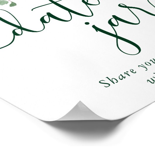 Rustic Blooms | Terracotta Marsala Date Night Vaas Poster (Hoek)