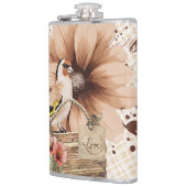 Rustic Blossom Bird Nook Heupfles (Links)