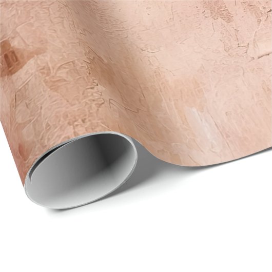 Rustic Blush Pink Cadeaupapier (Rol Hoek)