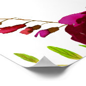 Rustic Blush Reprsal Diner Affiche de bienvenue (Coin)