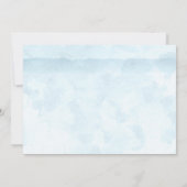 Rustic Boat Bridal Shower-uitnodigingen Kaart (Achterkant)