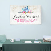 Rustic Bohemian Crystal Pareltjes & Arrow Waterver Spandoek (Beurs)