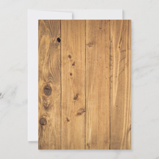 Rustic Boho Chic Sunflower Cross Weddenschap Kaart (Achterkant)