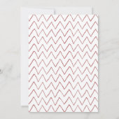 Rustic Boho Floral redt de datum van de bruiloft Save The Date (Achterkant)