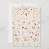 Rustic Boho Gender Neutral Baby Shower Kaart (Achterkant)