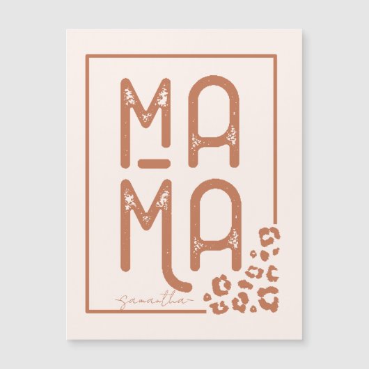 Rustic Boho Mama (Voorkant)