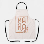 Rustic Boho Mama Schort (Voorkant)