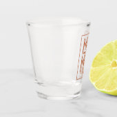 Rustic Boho Mama Shot Glas (Links)