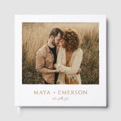 Rustic Boho Photo wedding  Gastenboek (Voorkant)