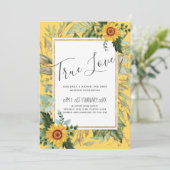 Rustic BOHO Sunflower Greenery Wedding (Staand voorkant)