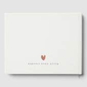 Rustic Boho Waterverf Woestijnlandschap Gastenboek (Achterkant)