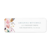 Rustic Boho Wedding Etiket (Voorkant)