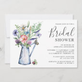 Rustic Boho Wildflower Vrijgezellenfeest Kaart (Voorkant)