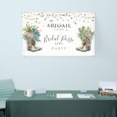 Rustic Boots Cactus Bachelorette Banner (Beurs)