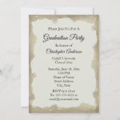 Rustic Border Photo Graduation Party Invitation (Dos)