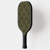 Rustic Botanical Face Line Pattern (2) Pickleball Paddle (Links)
