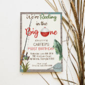 Rustic Boy Fishing Invitation d'anniversaire