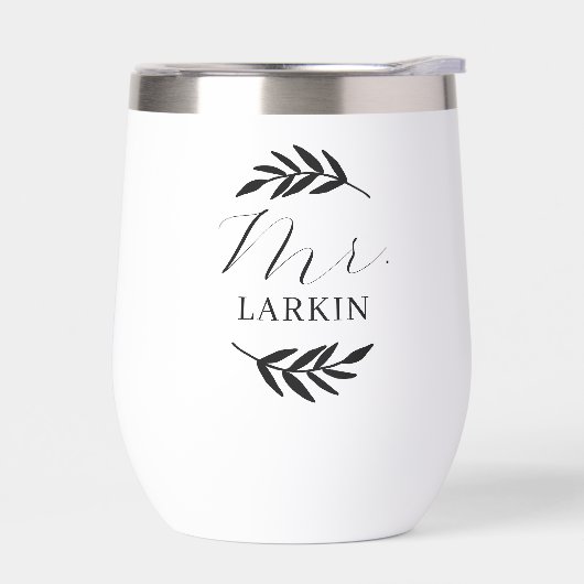 Rustic Branch M. Monogram Groom Don (Gauche)