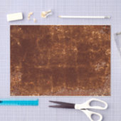 Rustic Brown Texture Country  Grunge Tissuepapier (Craft)