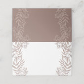 Rustic Brown Wedding  Botanical (Buitenkant ongevouwen)