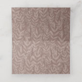 Rustic Brown Wedding  Botanical (Binnenkant ongevouwen)