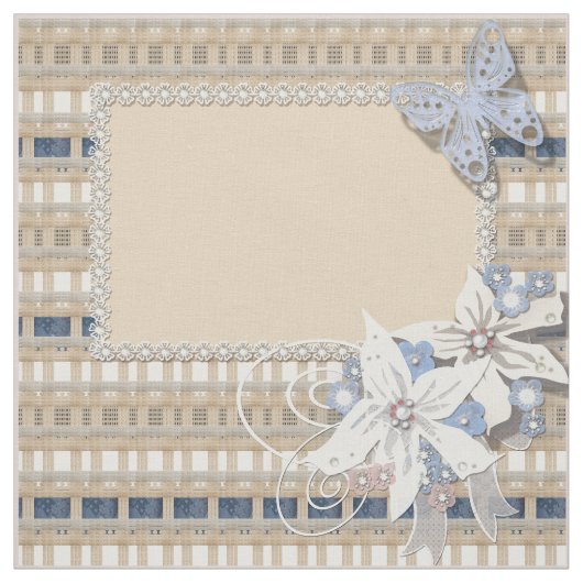 Rustic, bruiloft stof (Swatch)